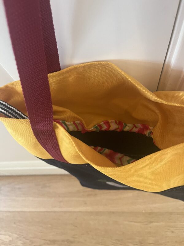 Shopper met plaatje en kordel