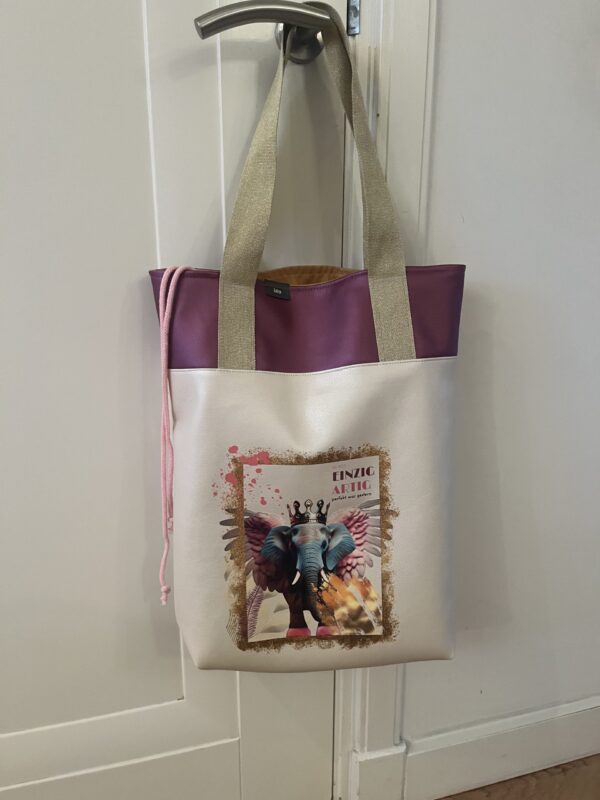 Lichte zomer shopper