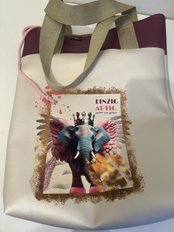 Lichte zomer shopper