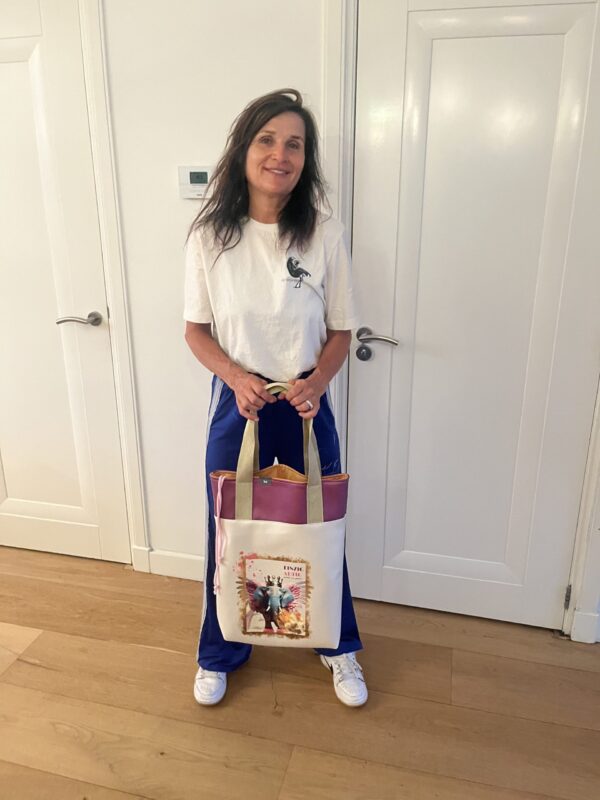 Lichte zomer shopper