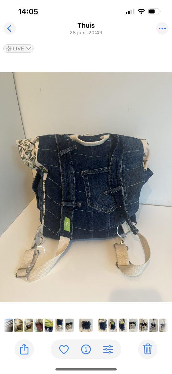 Second hand uit twee broeken