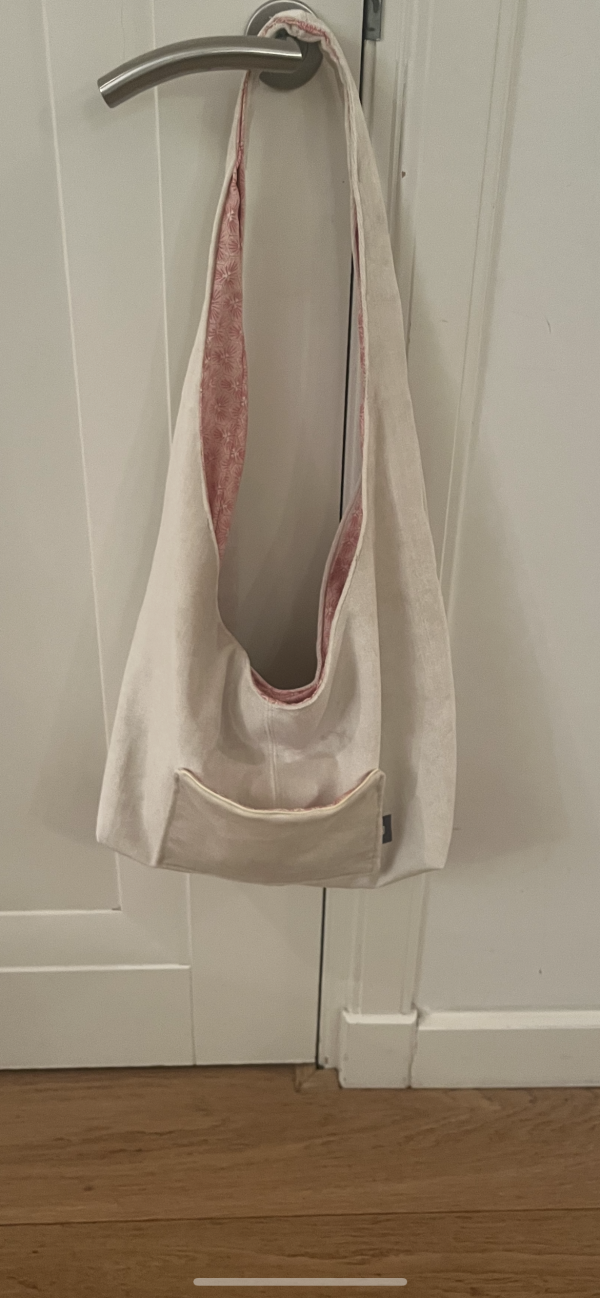 Witte zomer tas rib fluweel