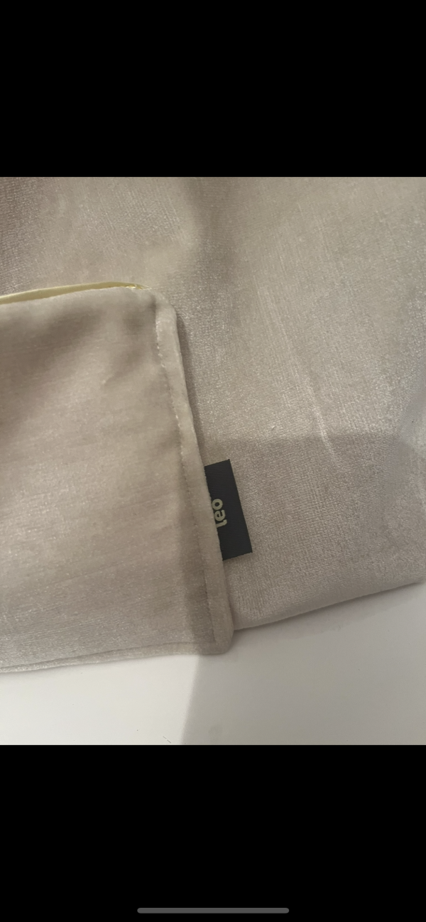 Witte zomer tas rib fluweel