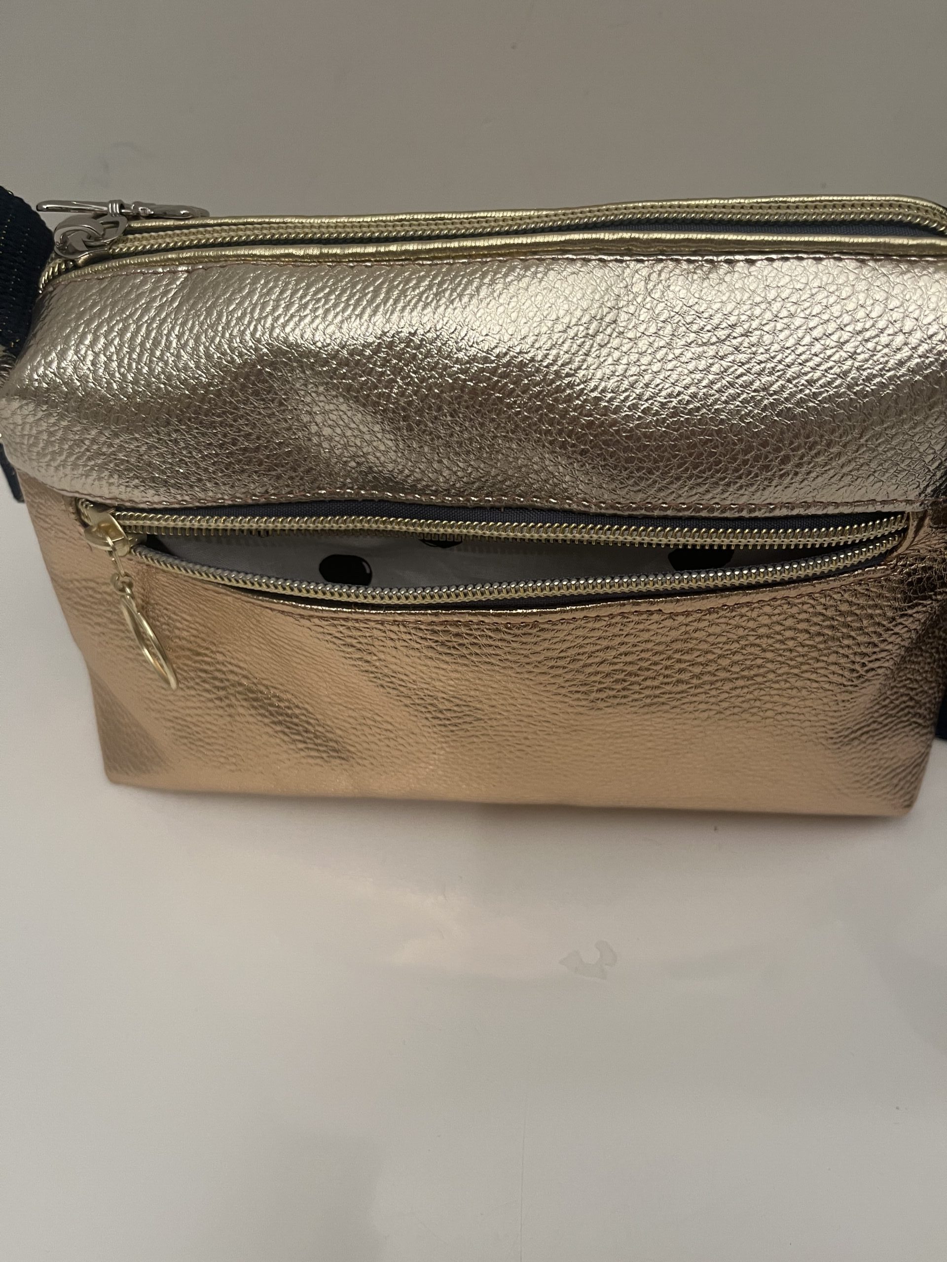 Crossbody Nale goud Maat S 35 euro