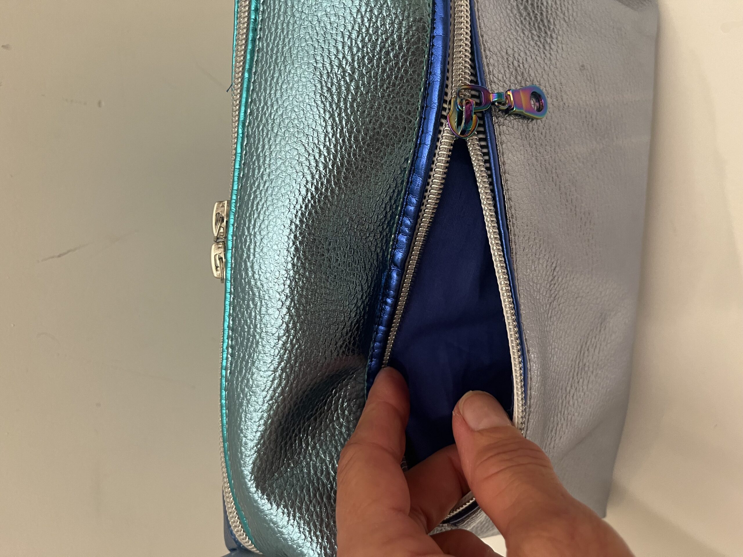 Crossbody Nale blauw maat M   45 euro
