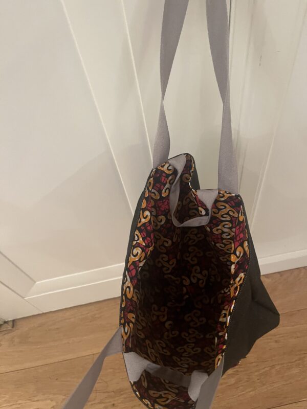 Shopper Spijkerstof happy