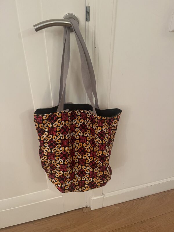 Shopper Spijkerstof happy