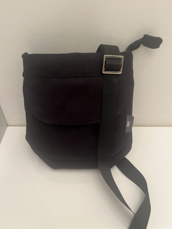 Suede city bag