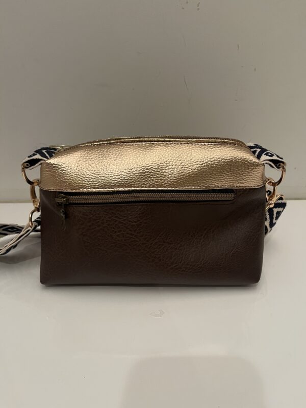 Hipster bruin en goud