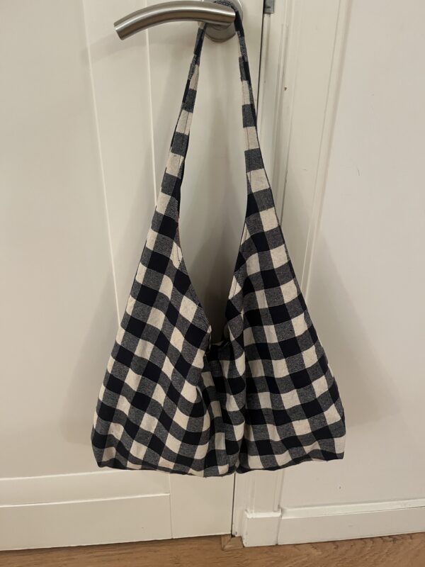 Hobo bag happy, twee kanten draagbaar