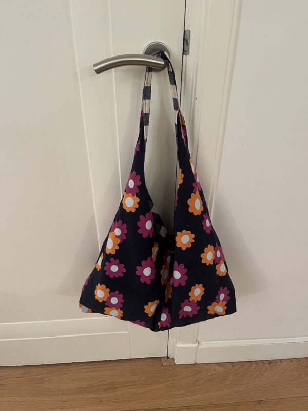 Hobo bag happy, twee kanten draagbaar