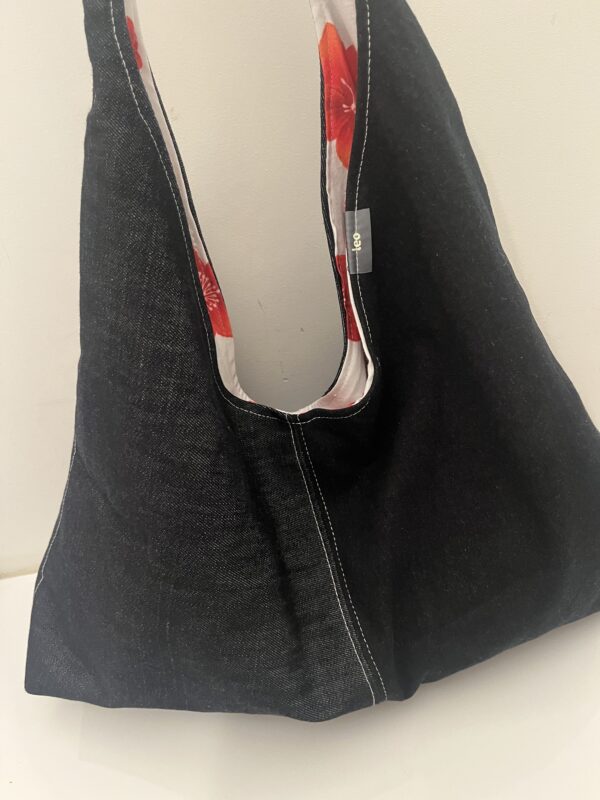 Hobo bag spijkerstof