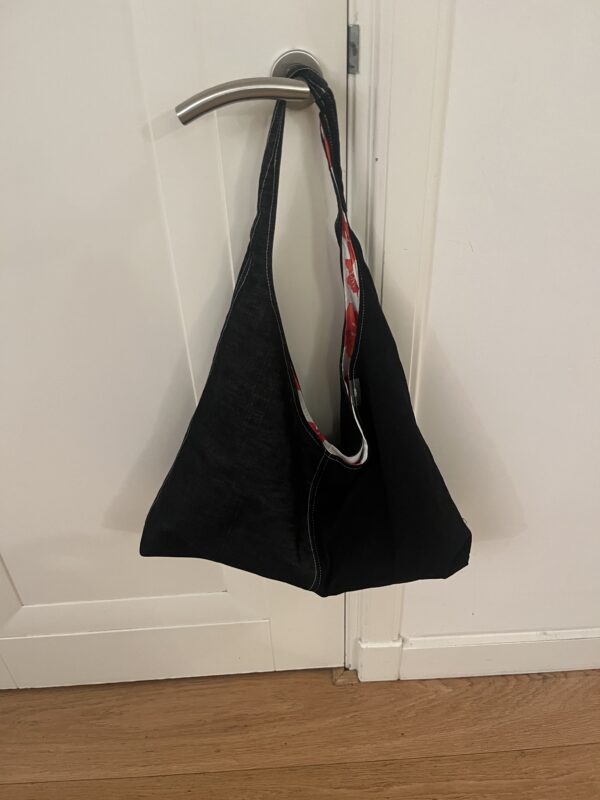 Hobo bag spijkerstof