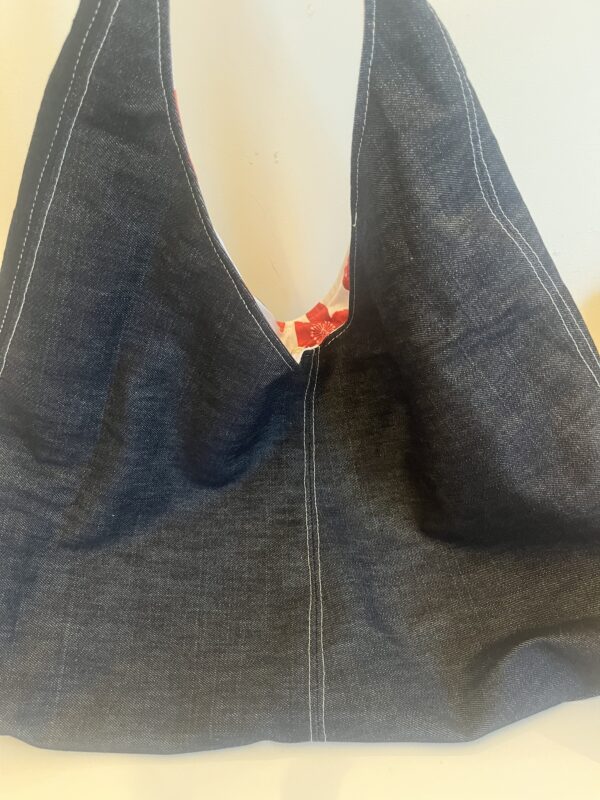 Hobo bag spijkerstof