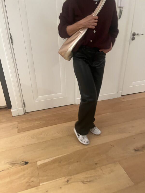 Goud en roze shopper