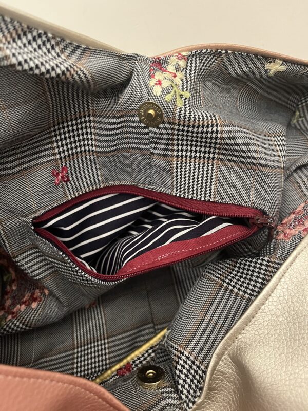 Goud en roze shopper