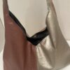 Goud en roze shopper