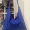 Shopper Blue, twee kanten draagbaar