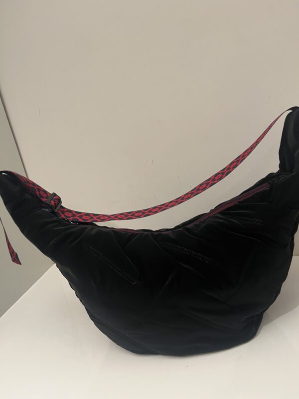 Puffy zwart bestie bag