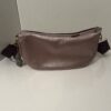 Roze metallic moon tas