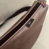 Roze metallic moon tas