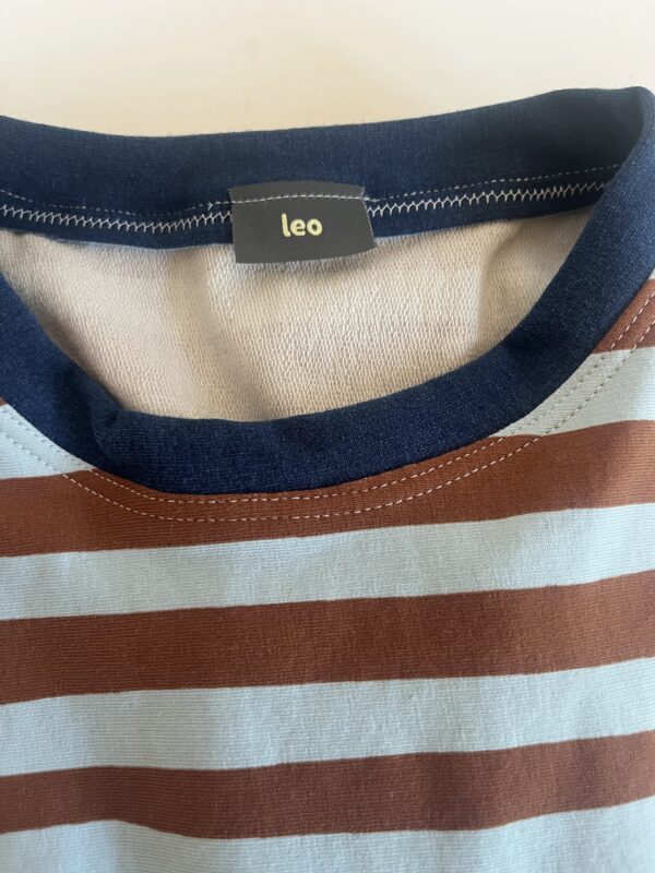 Streepjes shirt met rand