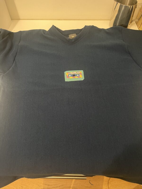 Shirt vis en cassettebandje