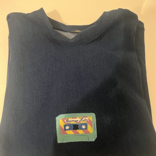 Shirt vis en cassettebandje