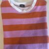 Streepjes shirt roze en oranje
