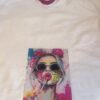Pop shirt met opdruk