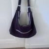 Bruine shopper met rits