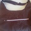 Bruine shopper met rits