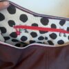 Bruine shopper met rits