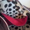 Bruine shopper met rits