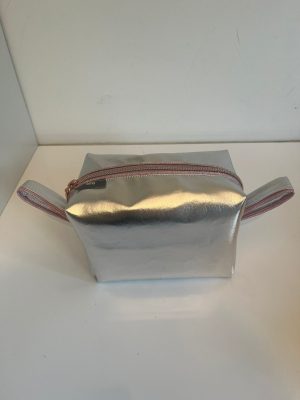 Zilver make-up tasje